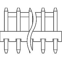 Adam Tech LHC-20-TS Power CONN HEADER VERT 20POS 3.96MM