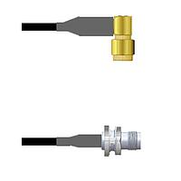 Amphenol Custom Cable Q-3704M000D018i RF Cable Assemblies SMA-RP/TNC-SJB LMR19 18I