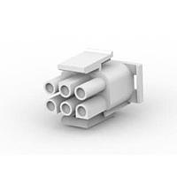 AMP Connectors - TE Connectivity 1-480704-0 Plug Housings PLUG HOUSE 6 POS