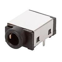 Same Sky (formerly CUI Devices) SJ3-350154AG-TR Phone Connectors 3.5 mm Stereo Jack, Through Hole, 4 Conductors, 1 Switch