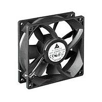 Delta Electronics, Inc. AFB0812L Tubeaxial DC Tubeaxial Fan, 80x25.4mm, 12VDC, Ball Bearing, Lead Wires