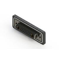EDAC 628W17W2324-3NA Mixed Contact D-Sub Connectors Vertical Waterproof Power Combo D-Sub Connector