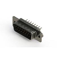 EDAC 627-M15-620-BN2 D-Sub Connectors - Standard Density Vertical Machined D-Sub Connectors