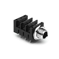 Amphenol Audio ACJM-MHDRM Phone Connectors 1/4"HOR Snap-fit CHASSIS CONN