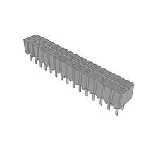 Samtec CES-115-01-F-D Socket .100"  Closed Entry Low Profile Socket Strip