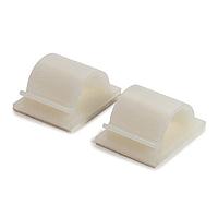 HellermannTyton RB14L4 Cable Mounts ADHESIVE BACK CLIP NATURAL