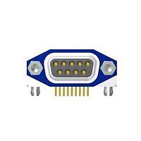 Amphenol CONEC 15-006593 Receptacle 9 Pos Female Solder Pin Angled