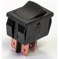 CW Industries GRS-4021B-0001 Rocker Switches DPST 8A 125VAC