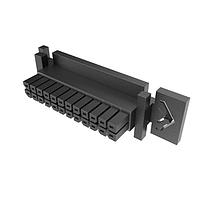 Amphenol FCI 10159684-24GLF Headers & Wire Housings MinitekPwr 3.0DualRow RECP 24POSBlack