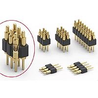 Mill-Max 838-22-004-10-001101 Spring-Loaded 2mm Pitch, Dbl Row Thru-Hole SLC