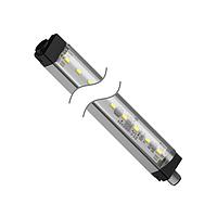 Banner Engineering WLS28PXRGBW1130L25XKQ LED Lighting Bars WLS28 Pro Light Strip with IO-Link; 25 Deg Lens; Length: 1130 mm; Voltage: 18-30 V dc; Environmental Rating: IP50; Color: RGBW; Non-Cascadable; 4-pin M12 Integral QD