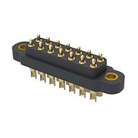 Mill-Max 869-22-014-00-021101 Headers & Wire Housings 869 Spring-Loaded Pogo Pin Header Strip, 14 Pin, Dble Row