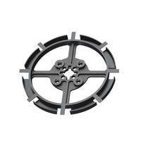 Essentra Components EFA04-23-001 Fiber Storage Reel Fiber Rl,Black,40MM Rad,6.35MM Spc