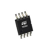 STMicroelectronics TSC201IYST Current Sense Amplifiers High voltage, current sense amplifier with open drain comparator and ref