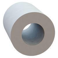 Essentra Components 13RSSR0086 Round Round Spacer, .192 ID, .375 OD, .469 Length