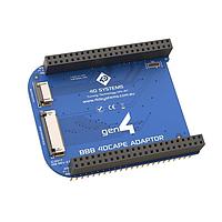 4D Systems gen4-4DCAPE-ADAPTOR Adapters Adaptor Board for connecting gen4 4DCAPE display to BeagleBone Black