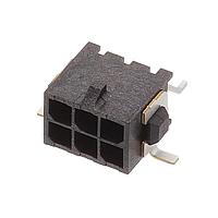 AMP Connectors - TE Connectivity 3-794628-6 Headers 06P MICRO MNL ASSY R/A SMT LF