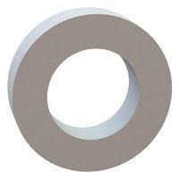 Essentra Components 17W01900 Flat Washer Flat Washer, .115 ID, .199 OD, .050 Thick