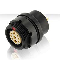 Eaton Souriau-Sunbank JDXER2T003FSN Connectors 3 Power 6 Signal Receptacle