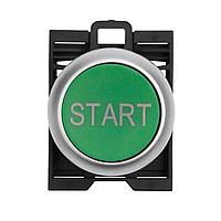 Eaton M22-D-G-GB1 Pushbutton Operators NON-ILL MOM PB SIL-BZL FLSH GRN ETCHED