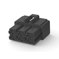 AMP Connectors - TE Connectivity 178025-2 Housing 250 DBL LOCK CAP 6P BLACK