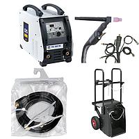 GYS TIG 300 DC AL2 PACK TIG (GTAW) and MMA (SMAW) Welding Machine Set (3ph; 400V; 300A; Trolley)