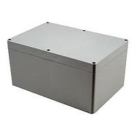 Hammond Manufacturing 1554VB2GY Enclosures General Enclosure - Grey/Grey Lid - 9.4 x 6.3 x 4.7in - Polycarbonate - N4X
