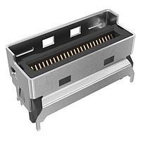 Amphenol Commercial Products G97V25312HR PCI Express / PCI Connectors MCIO R/A 85OHM 50P 30U 1.5MM