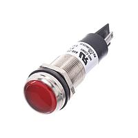 Dialight 656-1102-304F LED Panel Mount Indicators 1/2 Flat Red 5VDC w/Terminals