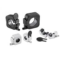 Wurth Elektronik 7427153S Ferrite Clamp On Cores STAR-RING Snap Black 25MHz 83ohm