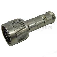 Fairview SA4N75-01 1 dB Fixed Attenuator 75 Ohm N Male To 75 Ohm N Female Up To 3 GHz Rated To 0.25 Watts With Brass Tri-Metal Body