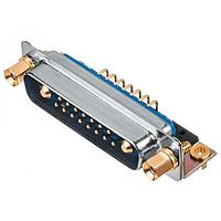 Amphenol Positronic CBD13W3M3S50V50/AA Mixed Contact D-Sub Connectors COMBO 13W3M PCB STR S5 GF ZIN