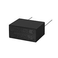 PANASONIC ECQ-UAAF106MA Metallized Polypropylene Film Capacitor 275VAC 10.0uF 20% LS=37.5mm Cut Lead