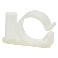 Essentra Components SMWHC-500-01 Cable Mounting & Accessories Clip,Stud Mnt,Natural,1/2 in Hold