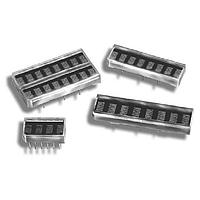 Broadcom HCMS-2965 LED Displays Red 637nm 1x4 Alphanumeric