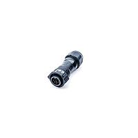 Amphenol LTW CD-07BFMA-QL8AN0 Standard Circular Connector X-Lok, Middle Size, Plastic, 5A, 07 pins, Female Connector, Male Contact, Straight, Push Lock, Crimp, Field Installable without Pin, F6.0 - F12.0mm, IP68