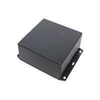 Hammond Manufacturing 1591XXUFLBK Flanged Enclosure ABS W/FLANGED LID 4.9x4.9x2.25" BLACK