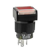 NKK Switches YB15KKW01-5F05-JB Standard Switches SWITCH INDICATOR