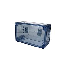 Bud Industries BT-2734 Electrical Enclosures Blue Clear Plastic Enclosure (7.9 X 4.7 X 3 In)