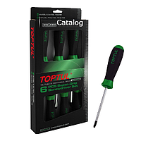 TOPTUL GAAE0611 6-piece screwdriver set