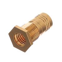 Radiall R116003900 Connectors SMB / STRAIGHT PLUG BULKHEAD REAR MOUNTING CLAMP TYPE CABLE 2/50 S