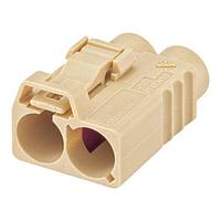 Rosenberger 59Z115-000I Accessories Plastic housing Jack Straight I Beige