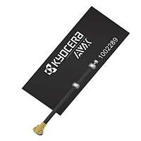 KYOCERA AVX 1002289F0-AA10L0200 FPC Antenna LTE & NTN Cell Wide Band FPC Emb 698-2960MHz 50ohm 2W 53.6x25.1x0.2mm 200mm Cble