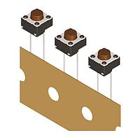 Diptronics DTST-63R-V Basic Switch Radial Taping 6*6