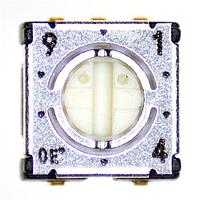 Nidec Components S-4010TA Rotary Switches dip rotary code decimal, real code, top adj.,J-hook