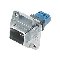 HARTING 09574680500000 Fiber Optic Connectors HARTING PushPull V4 v1.0 LC Duplex Device (Bulkhead) Side, Easy Install, Multimode GOF, metal