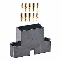 Harwin M80-5751005 Plug Housing 5+5 WAY MALE CRIMP EXT WALL L/BORE WOJS