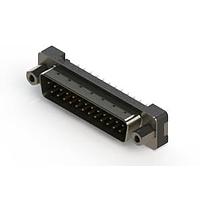 EDAC 627-025-320-213 D-Sub Connectors - Standard Density Vertical Plastic Body D-Sub Connector