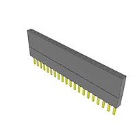 Samtec ESW-120-23-G-S Stackthrough .100" Elevated Socket Strip