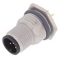 Amphenol LTW HMC-05PMMP-SF8001 Connectors NMEA 2000, Micro, Metal, 4A, 05 pins, Male Connector, Male Contact, Hexagonal, Screw Thread, PCB 180, Receptacle, IP68